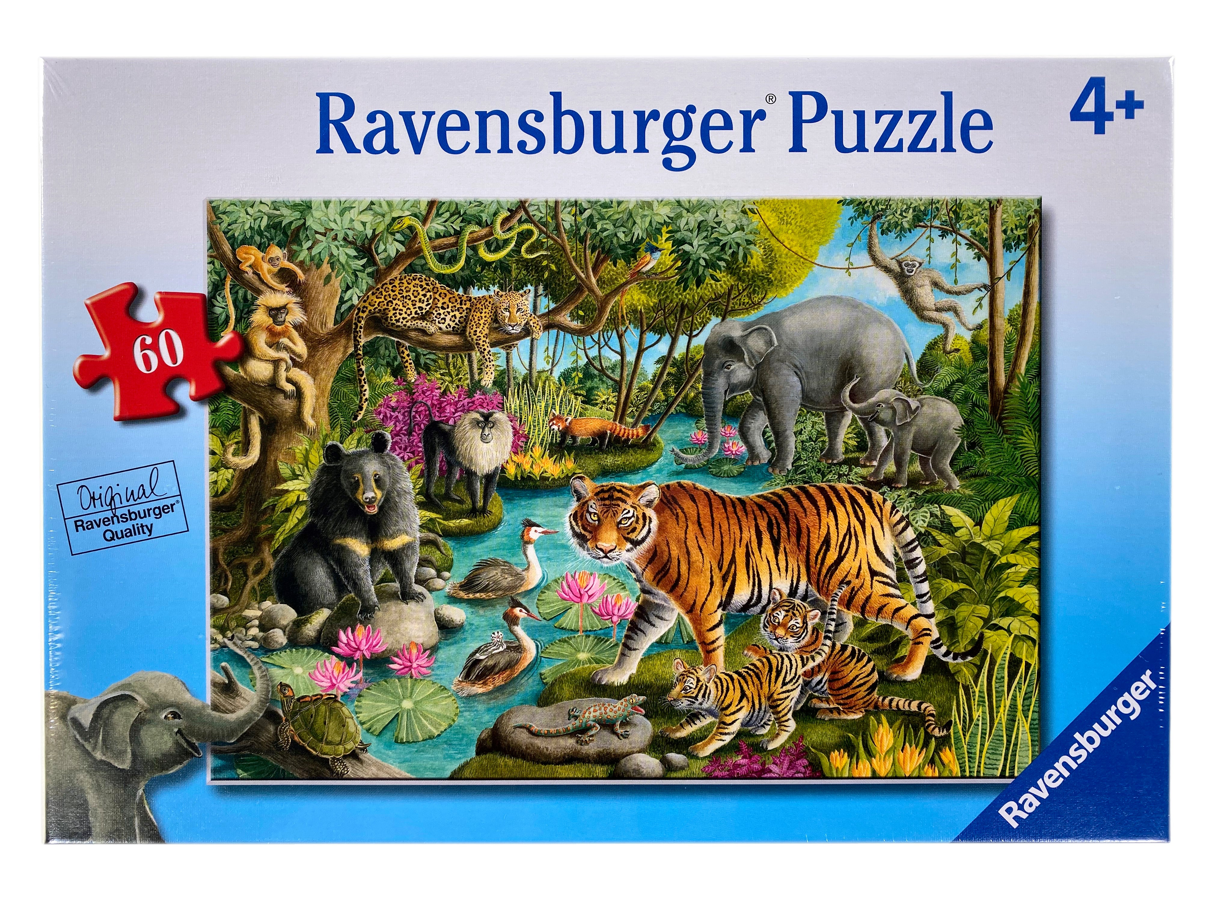 Animals of India 60 Piece Puzzle    