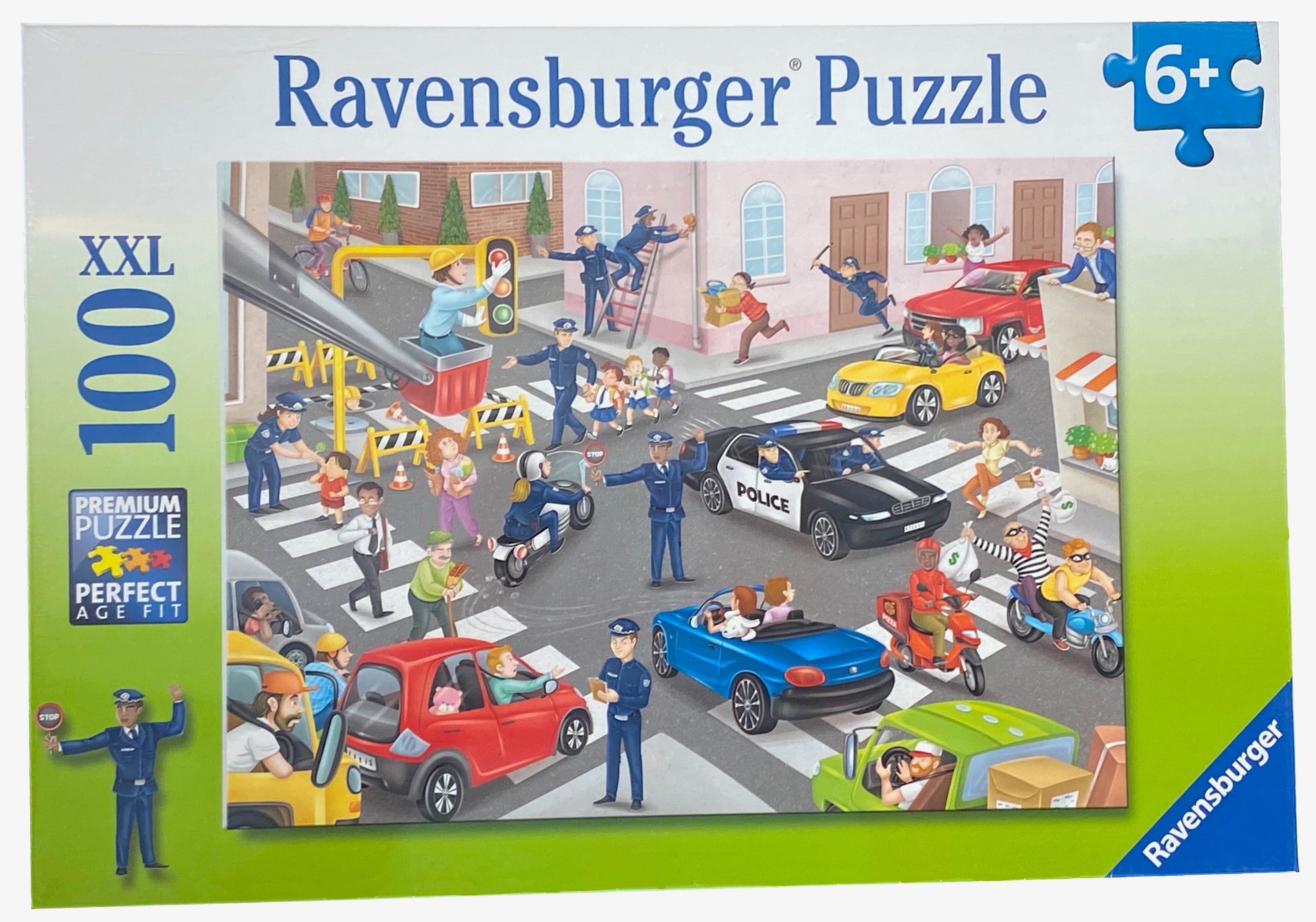 Police On Patrol 100 Piece Puzzle    
