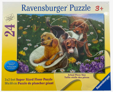 Frolicking Puppies 24 Piece Floor Puzzle    