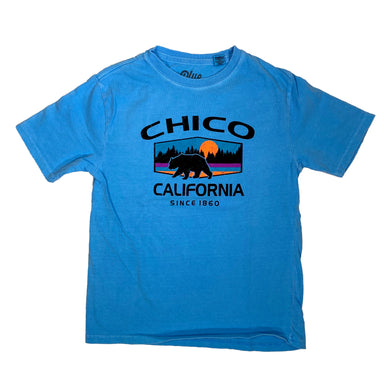 Left Lane Cali Bear - Kids Chico T-Shirt SKY BLUE XS  BIH70097