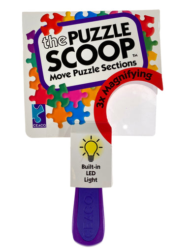 The Puzzle Scoop - Light Up Magnifying Scoop    
