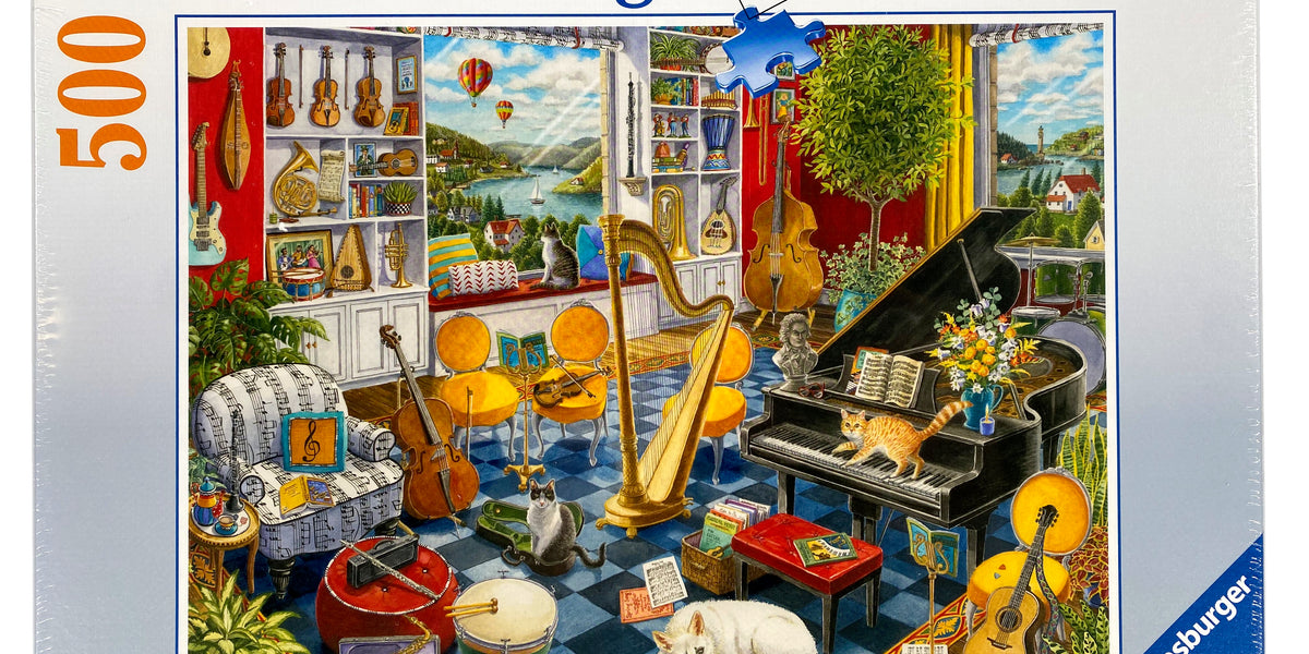 Ravensburger Puzzle \"I Like Birds Waterlands\" – 500 Teile, 49x36 Cm – Für Erwachsene & Kinder Ab 10