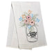 Home Sweet Home Bouquet - Flour Sack Dishtowel    