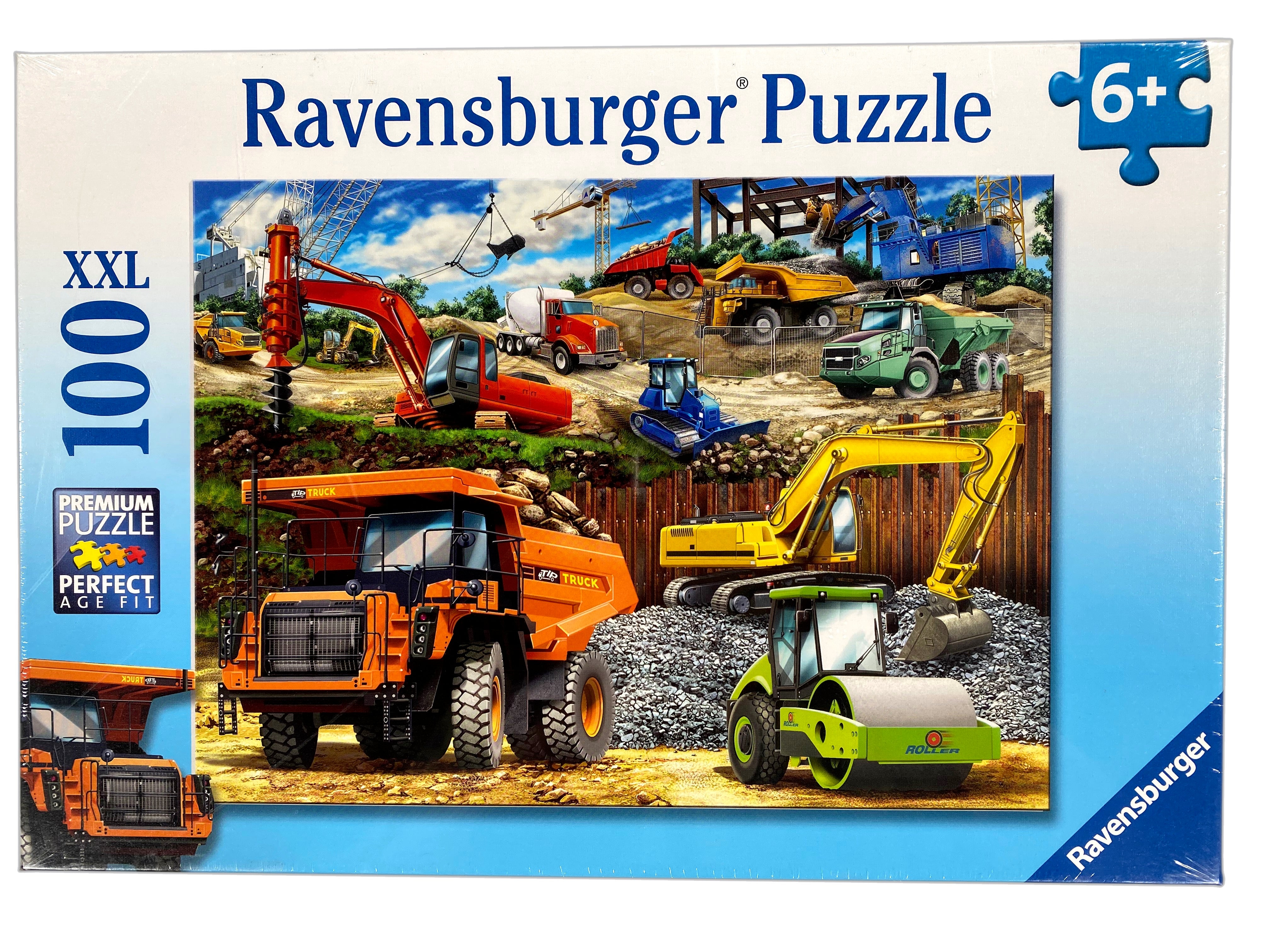 Construction Vehicles 100 Piece Puzzle    