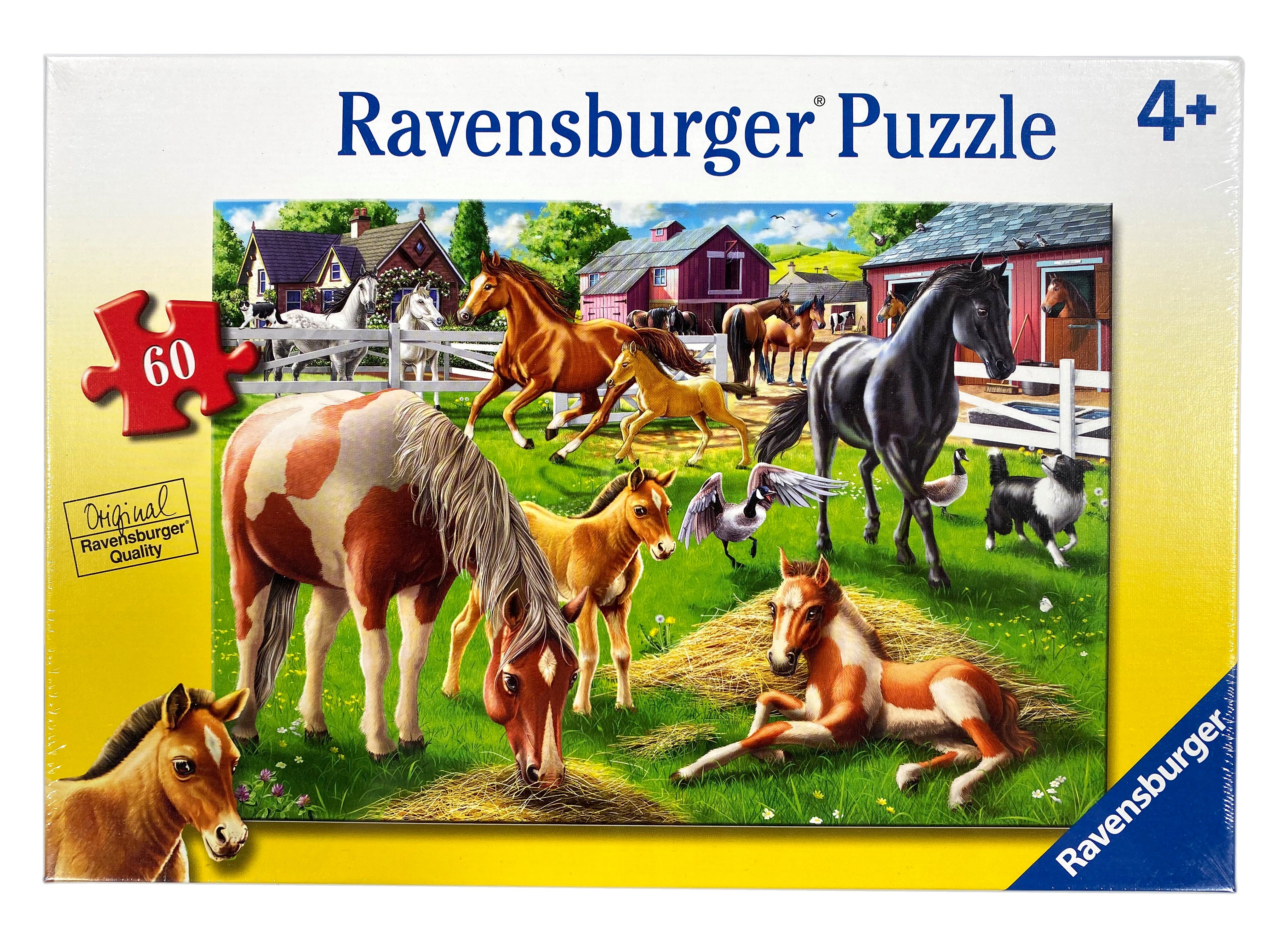 Happy Horses 60 Piece Puzzle    
