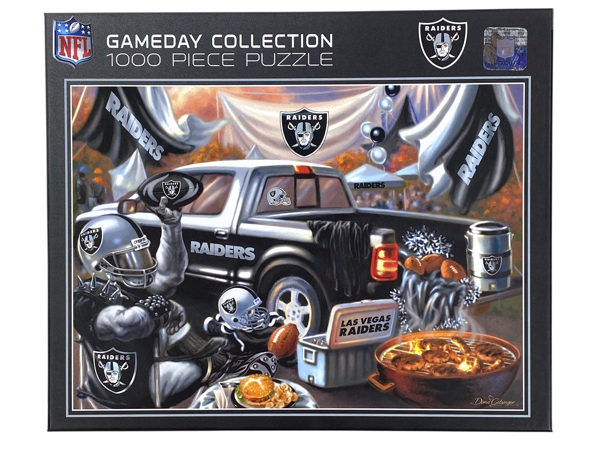 Las Vegas Raiders - Wooden Puzzle