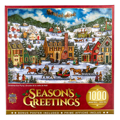 Christmas Eve Fly-By 1000 Piece Puzzle    