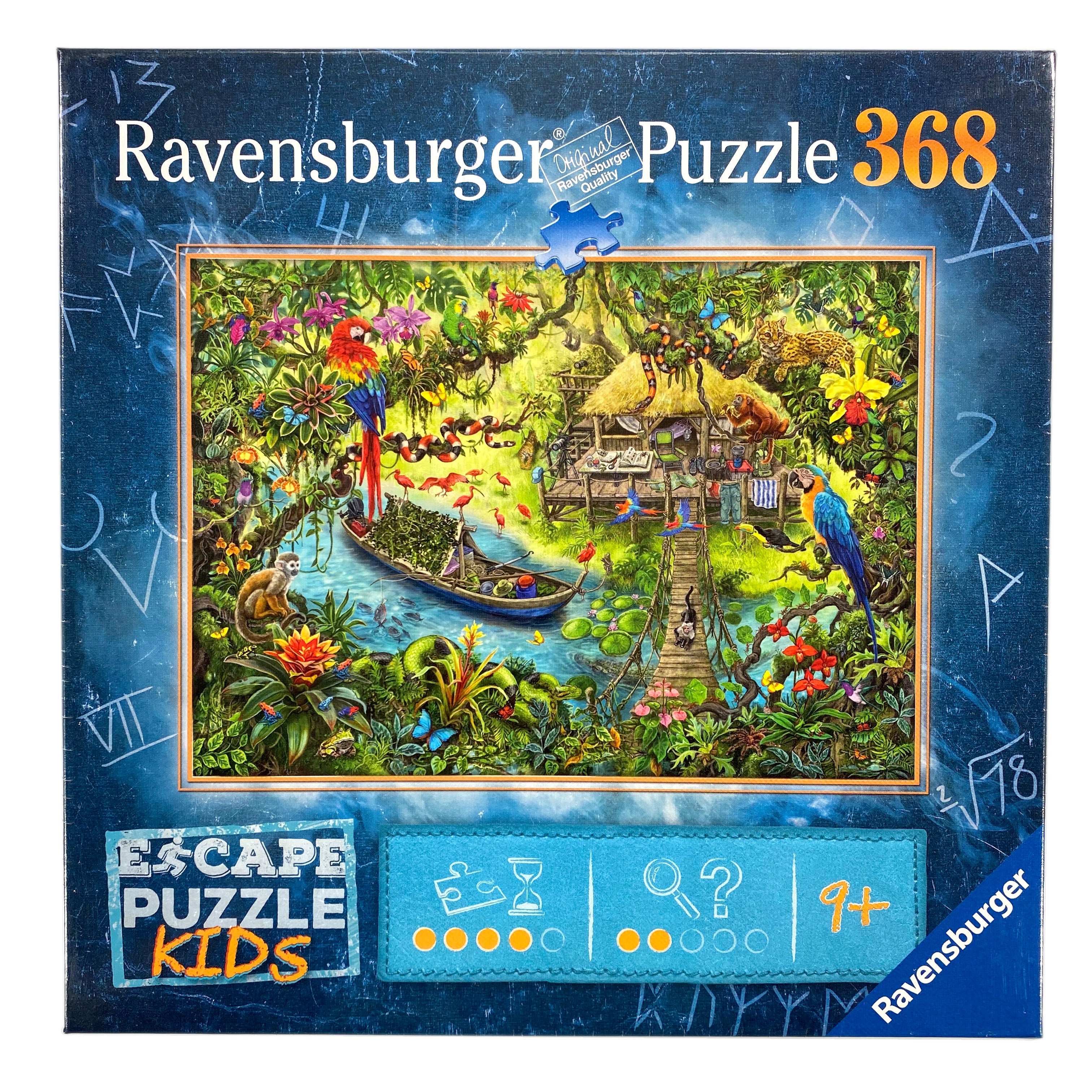 Jungle Journey - 368 Piece Kids Escape Puzzle    