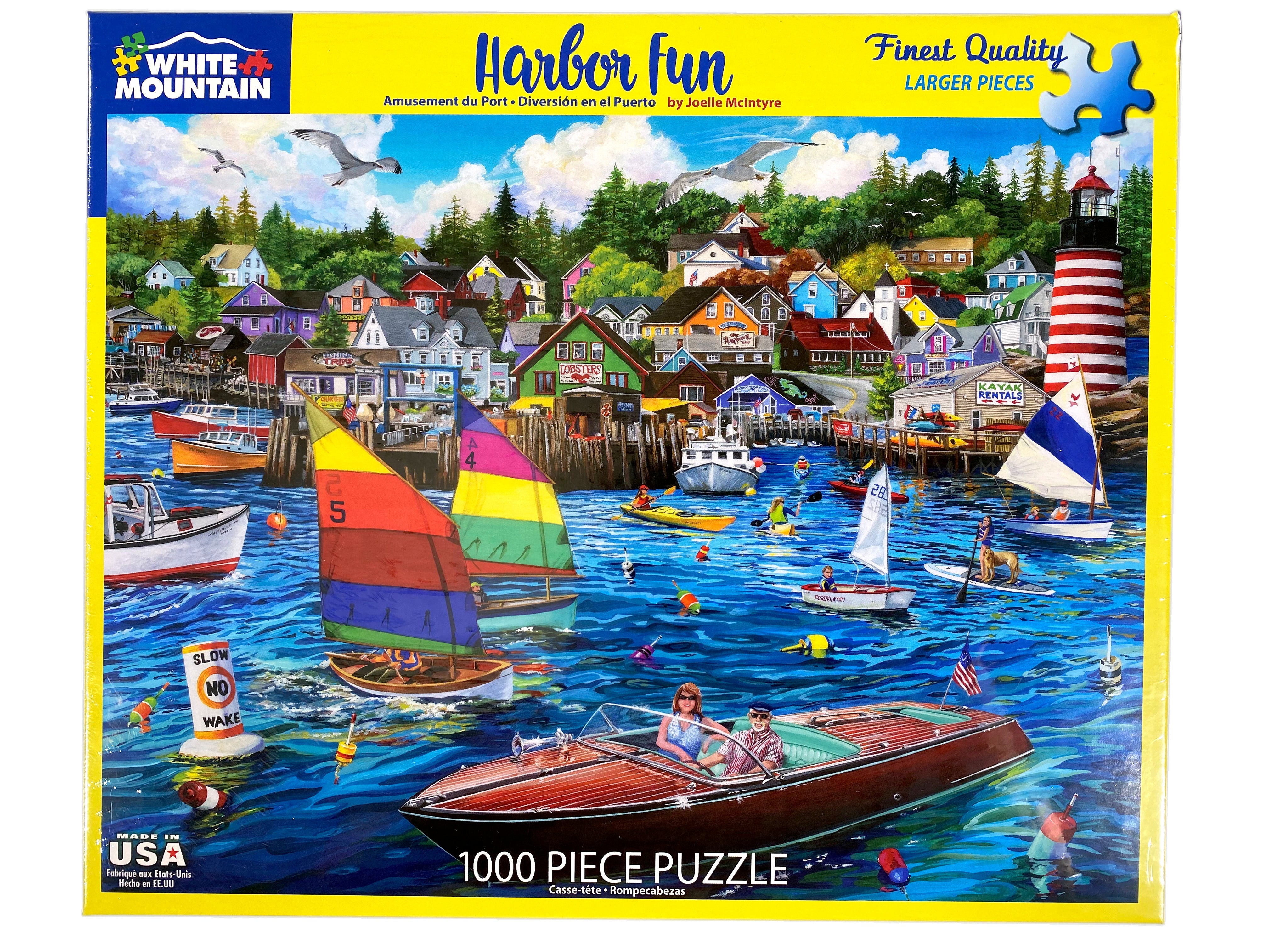 Harbor Fun 1000 Piece Puzzle    