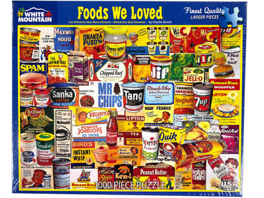 Foods We Loved 1000 Piece Puzzle    