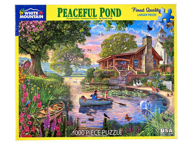 Peaceful Pond 1000 Piece Puzzle    