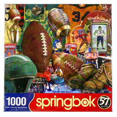 Vintage Football 1000 Piece Puzzle    