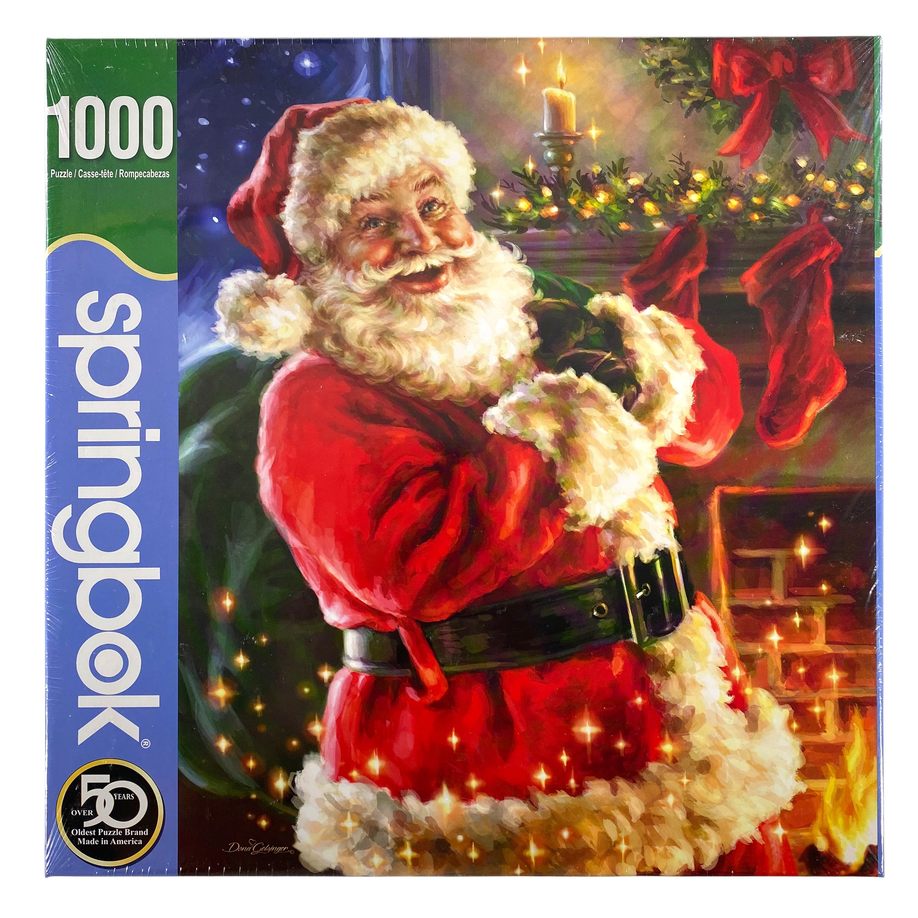Twas The Night Before Christmas 1000 Piece Puzzle    