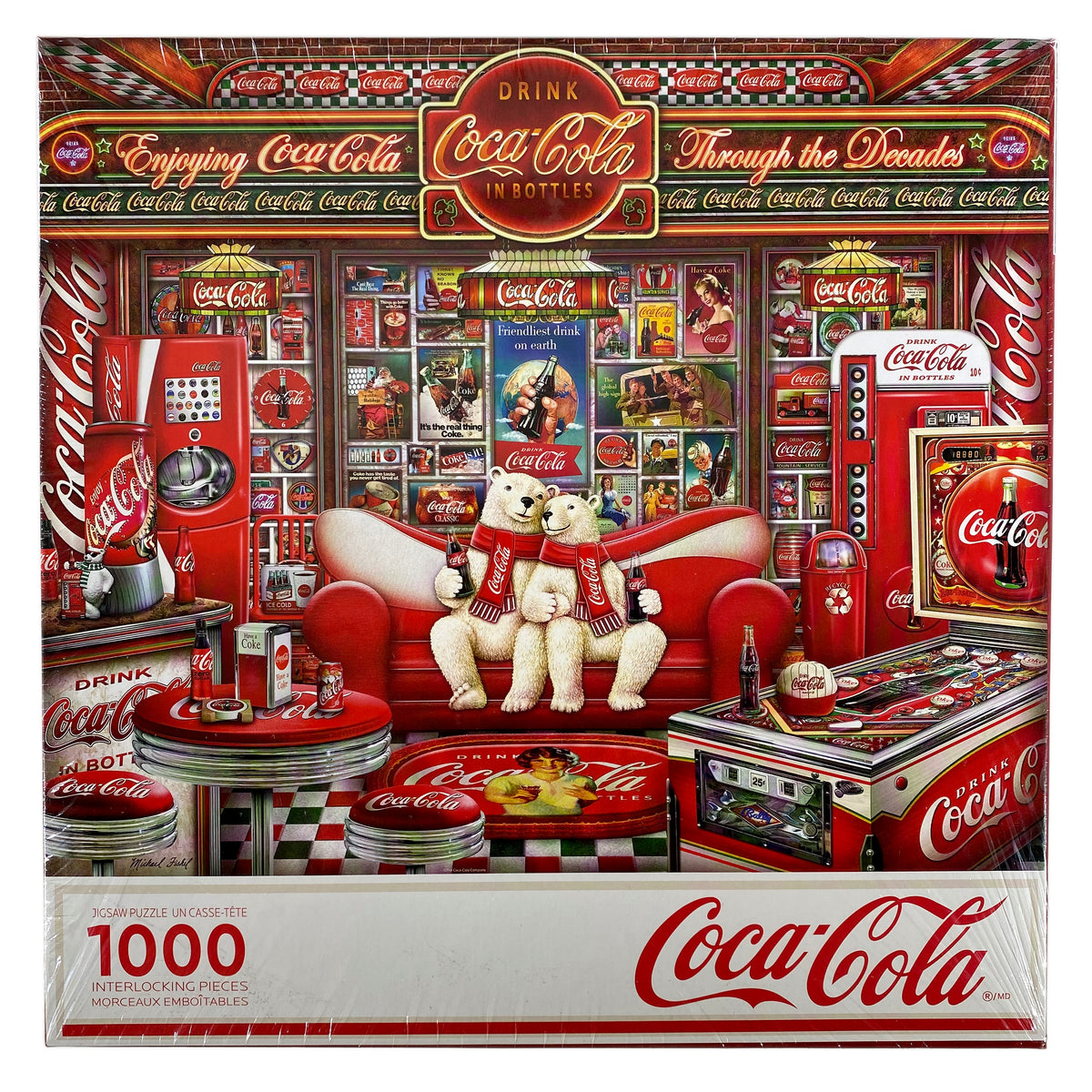 Coca-Cola Tin Signs 1000 Piece Jigsaw Puzzle — Trudy's Hallmark