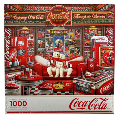 Coca Cola Decades 1000 Piece Puzzle    