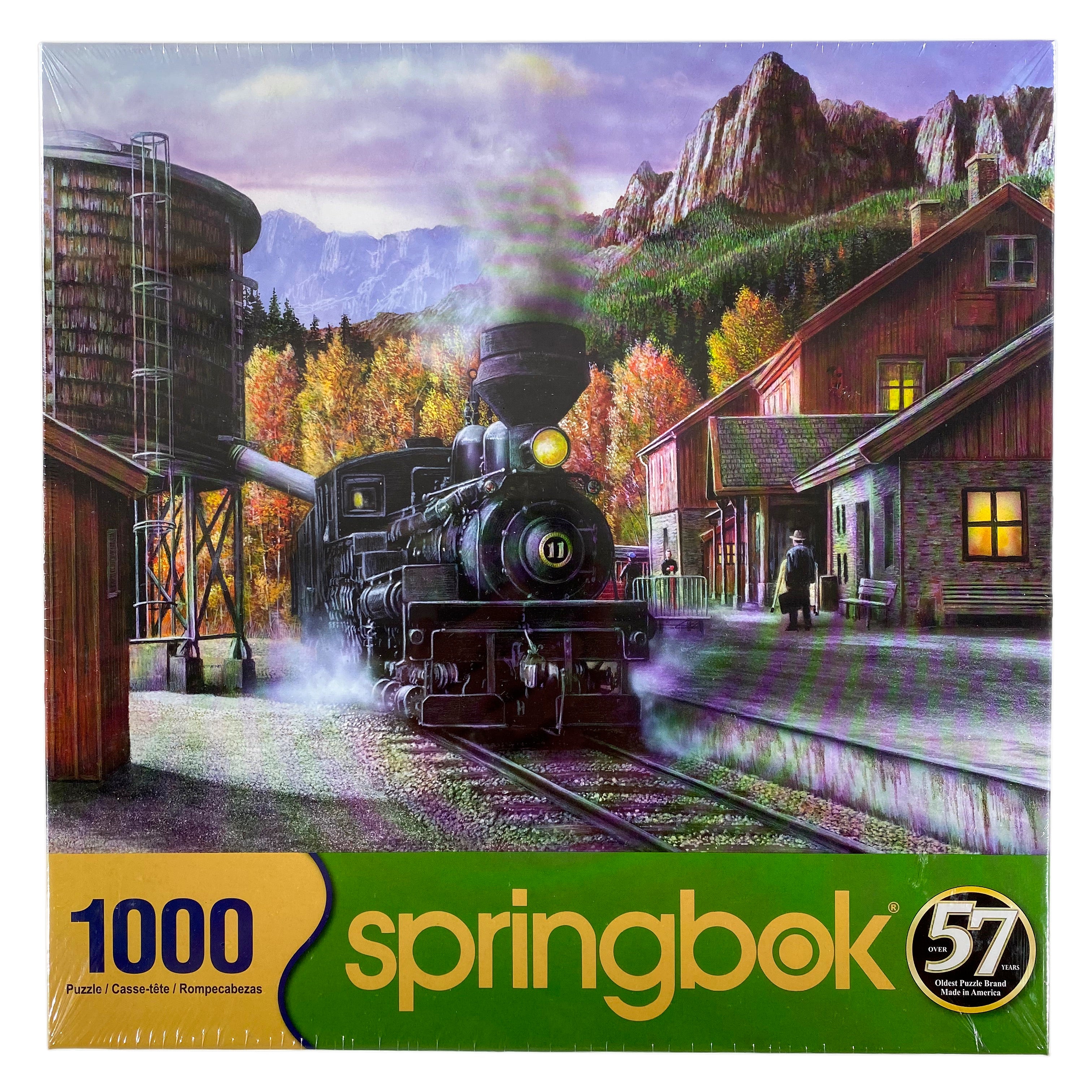 Mountain Express 1000 Piece Puzzle    