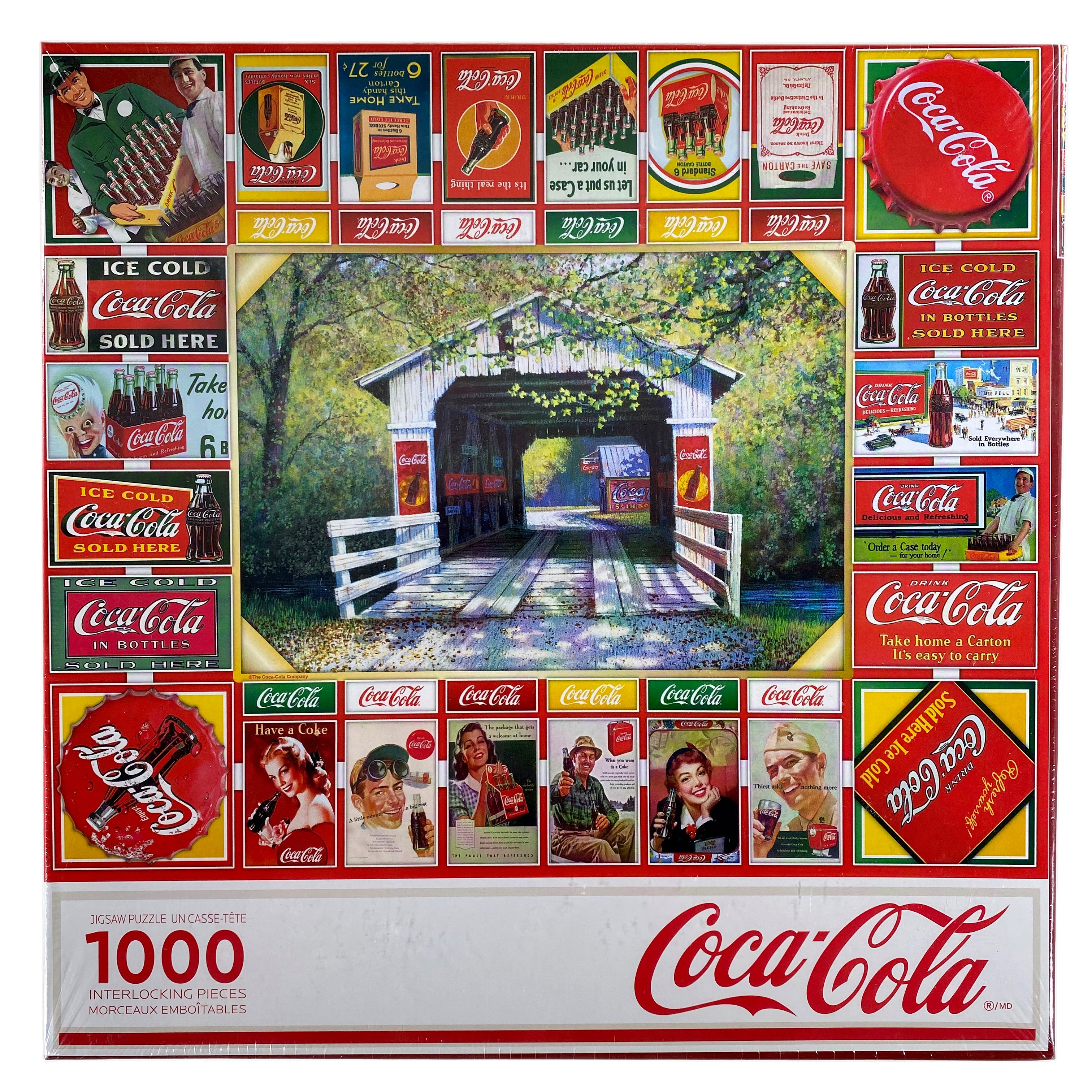 Coca Cola Gameboard 1000 Piece Puzzle    