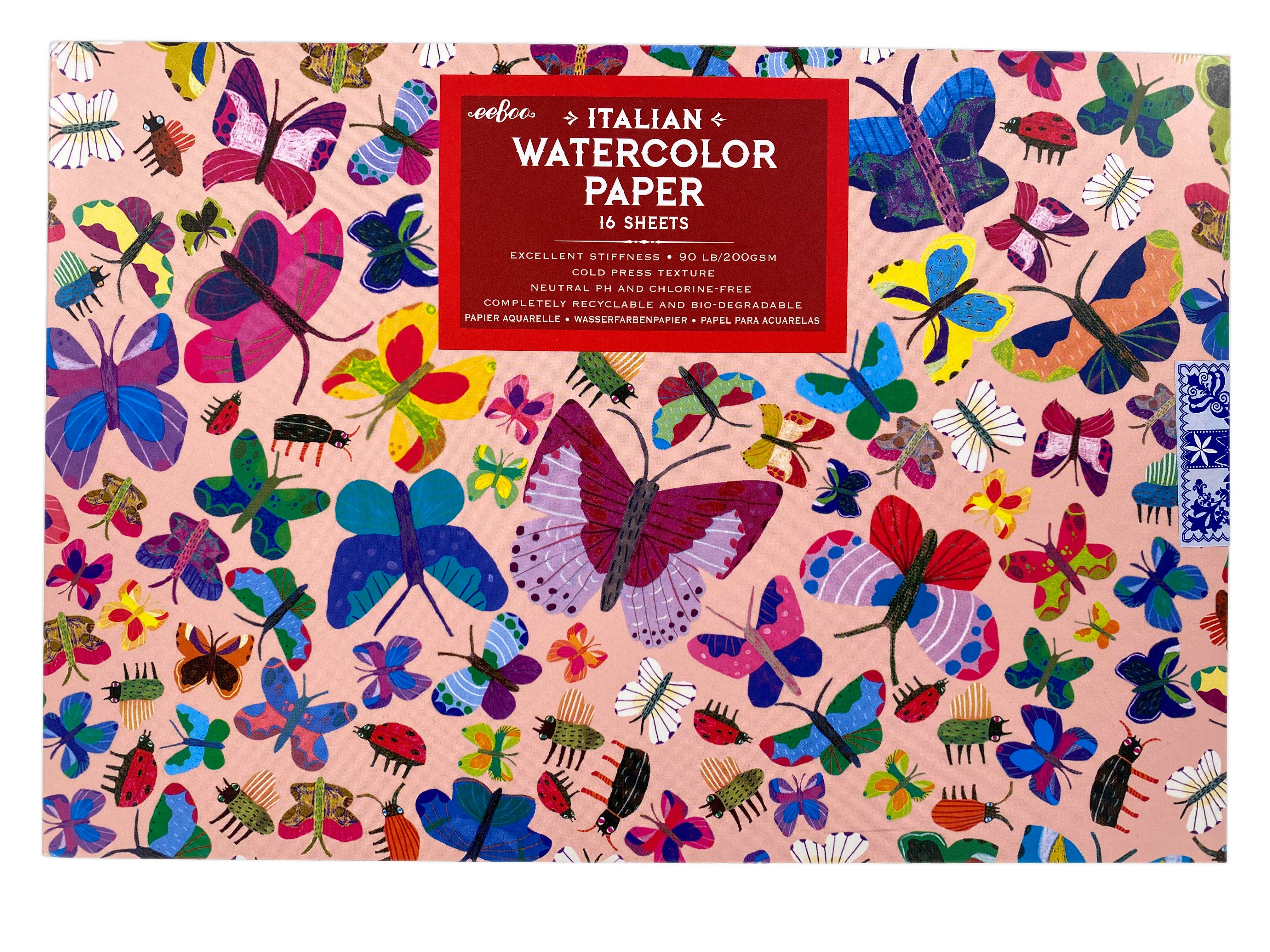 Butterflies - Water Color Paper    