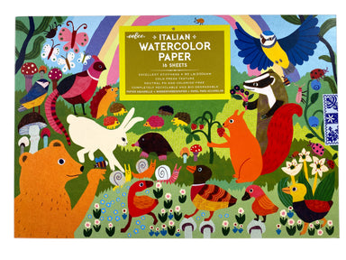 Woodland Rainbow - Watercolor Paper    