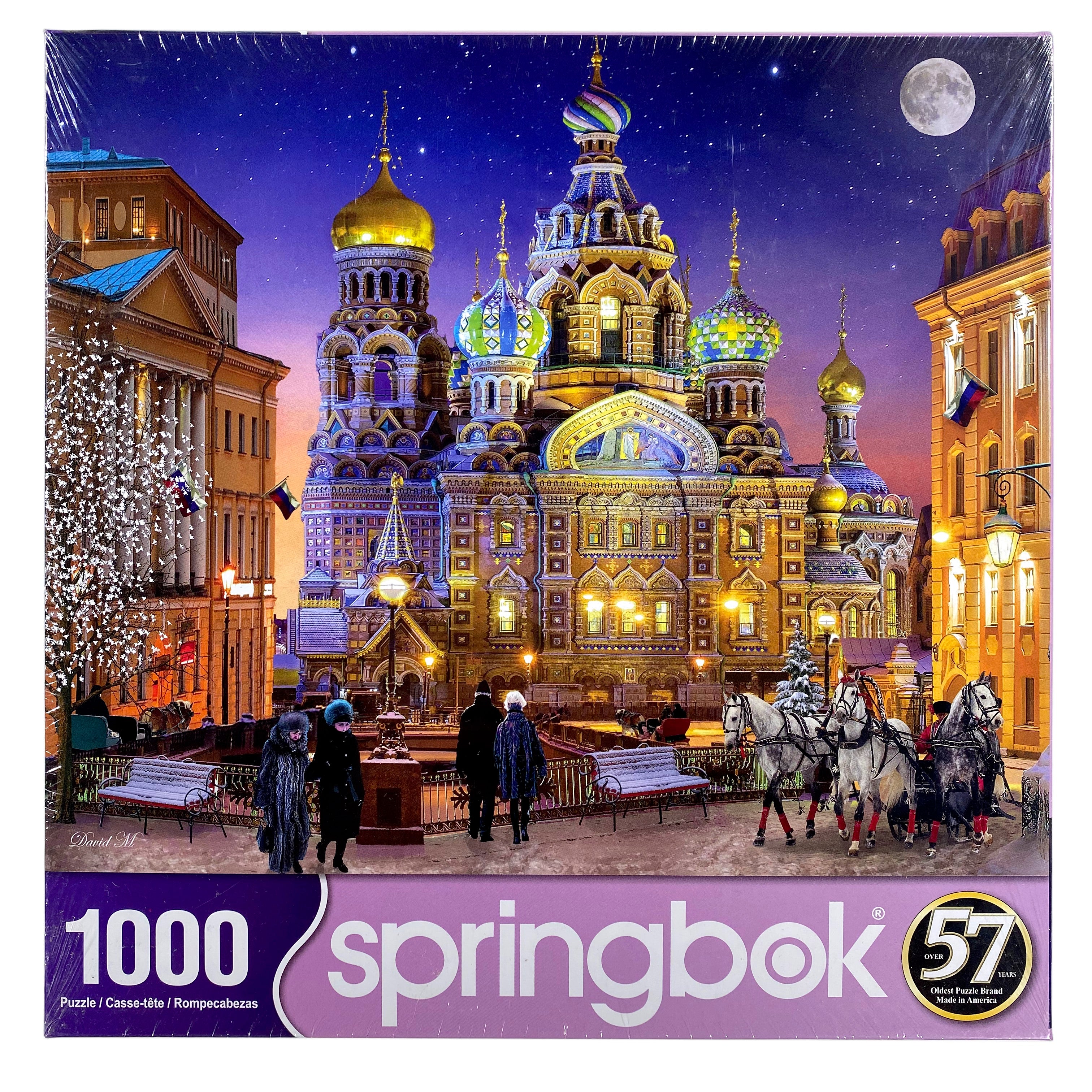 Russian Christmas 1000 Piece Puzzle    