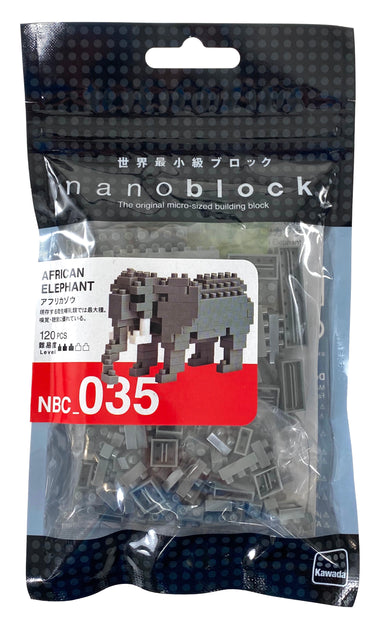Nanoblock - African Elephant    