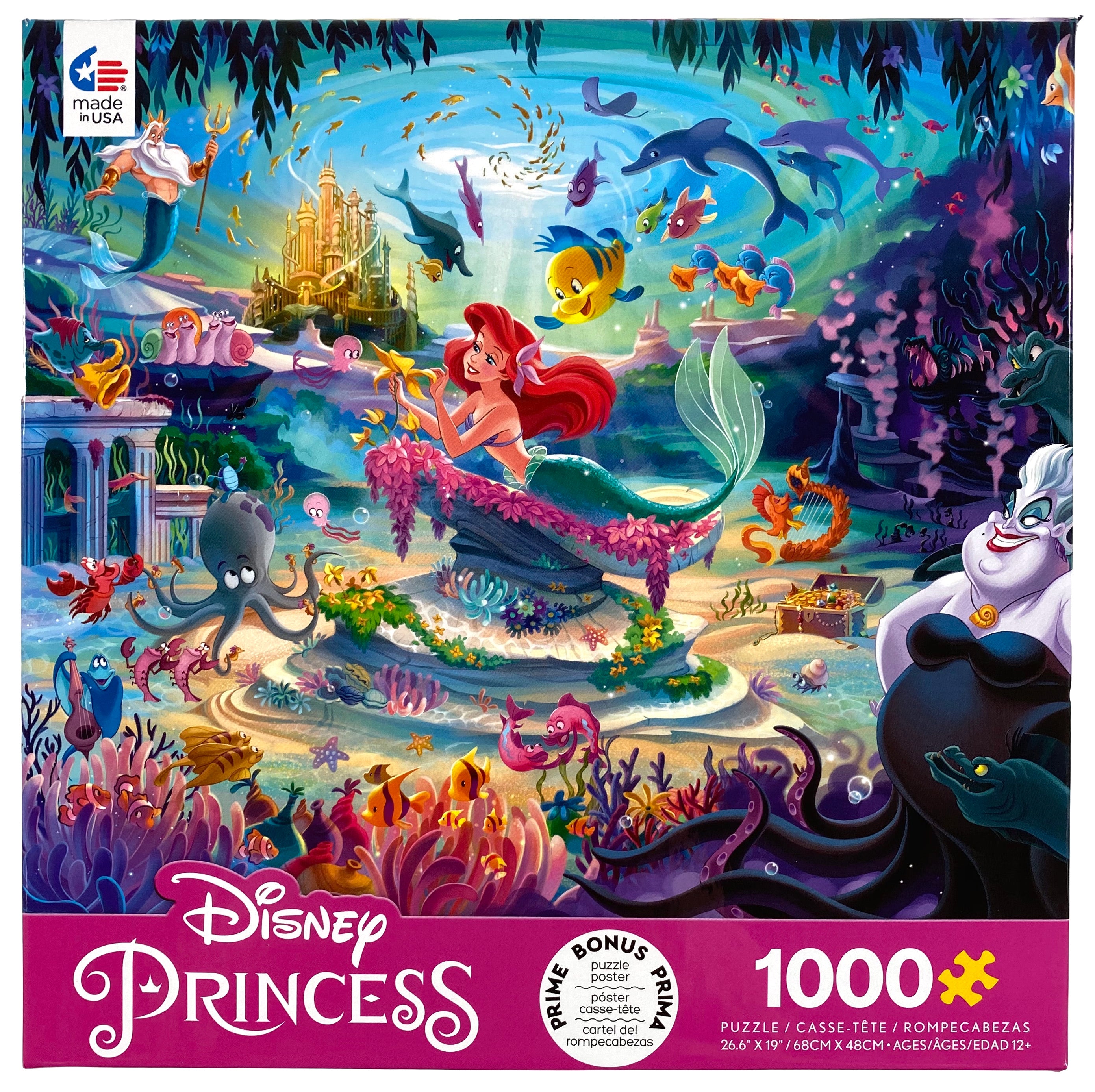 Disney Princess Ariel 1000 Piece Puzzle    
