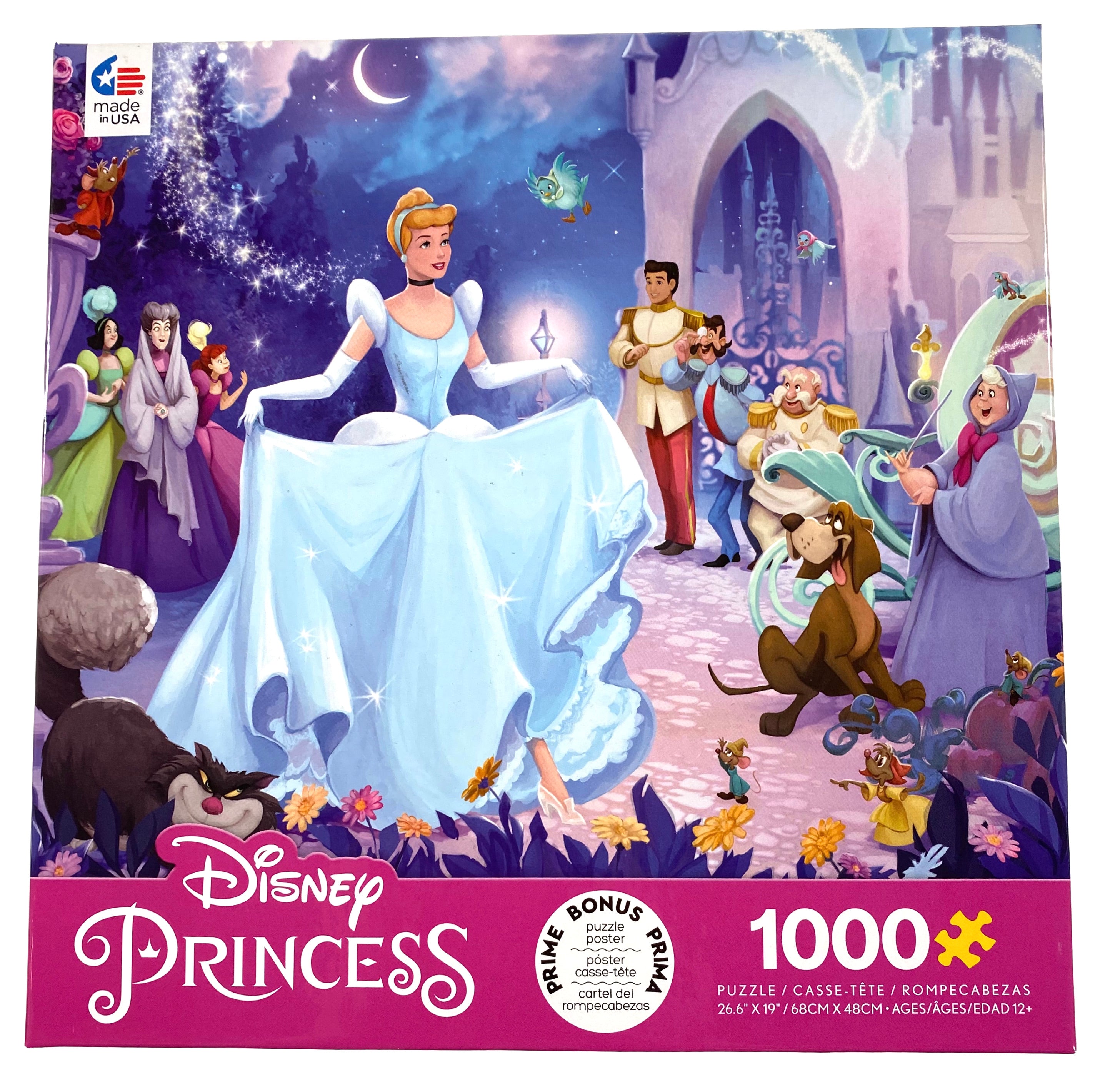 Classic Disney Cinderella 1000 piece jigsaw puzzle — WHISTLESTOP BOOKSHOP