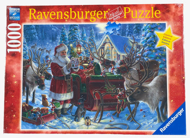 Packing The Sleigh 1000 Piece Puzzle    