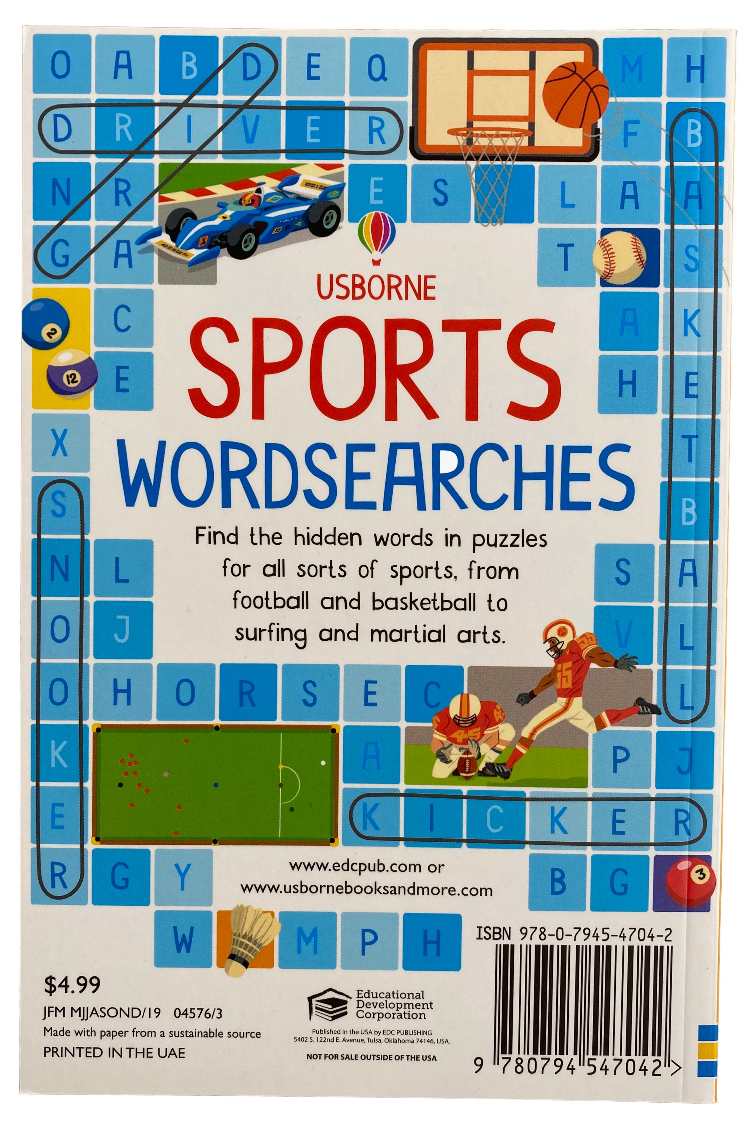 Sports Wordsearches    