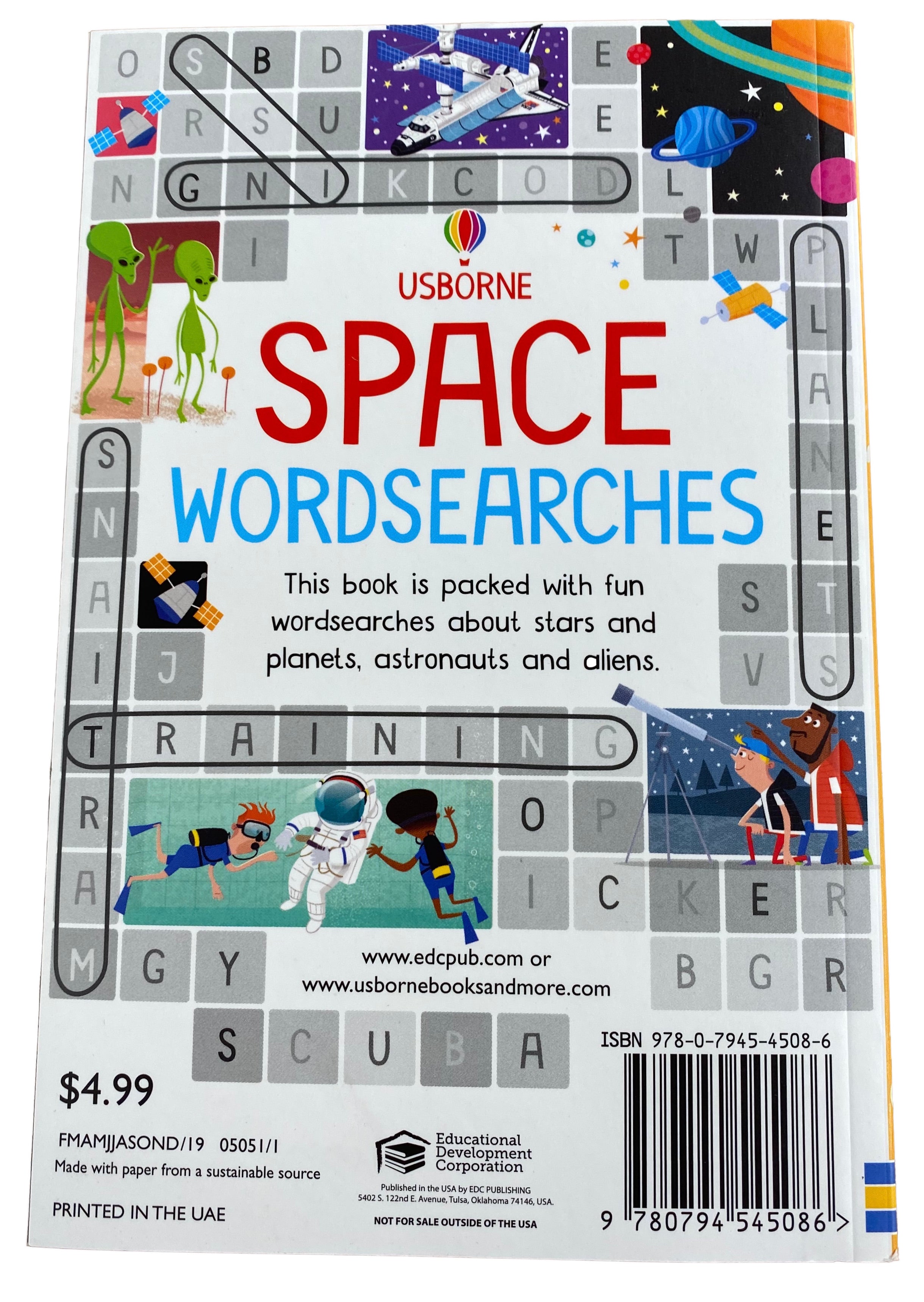 Space Wordsearches    