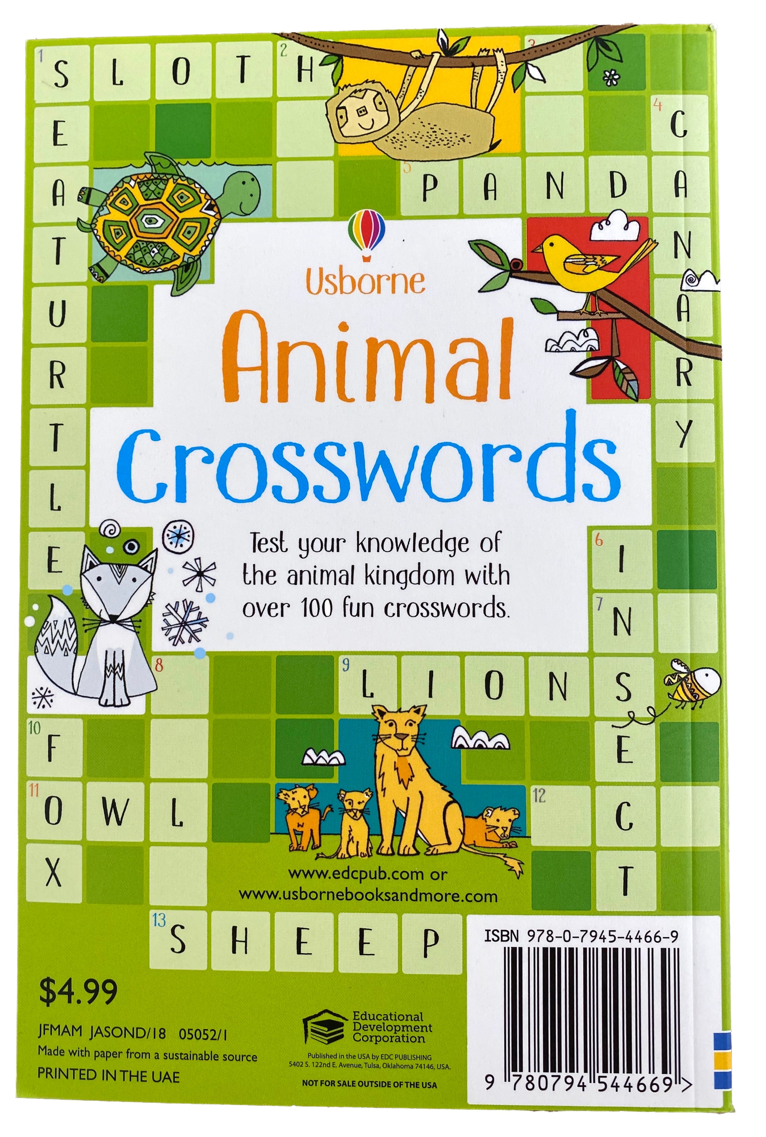 Animal Crosswords    