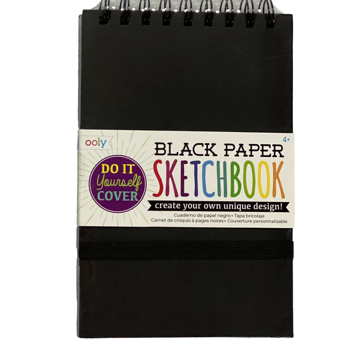 ooly do it yourself sketchbooks, white or black paper, two sizes – A Paper  Hat