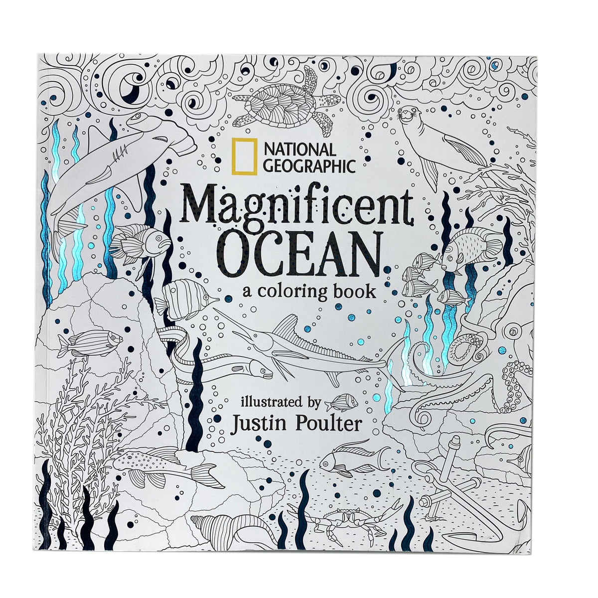 National Geographic Magnificent Ocean Coloring Book — Bird in Hand