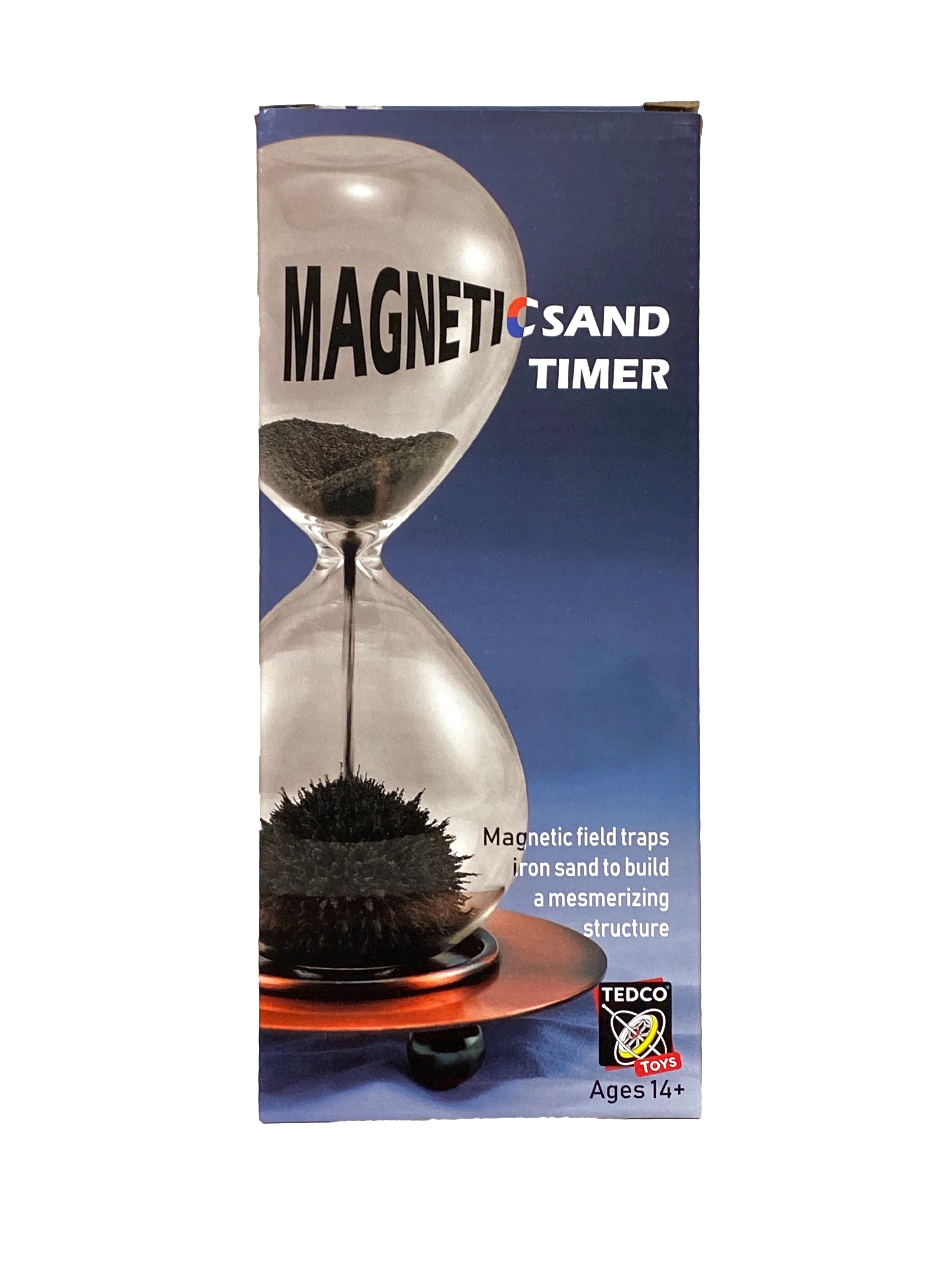 magnetic attraction sand and iron