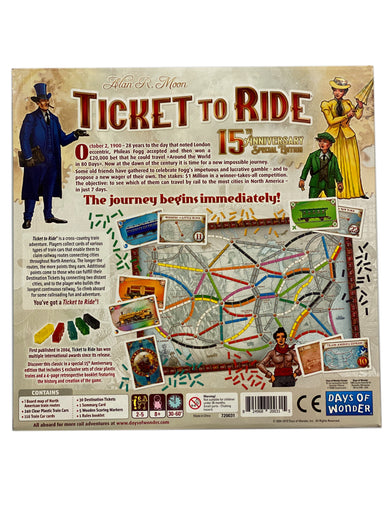 Ticket to Ride 15th Anniversary Edition    