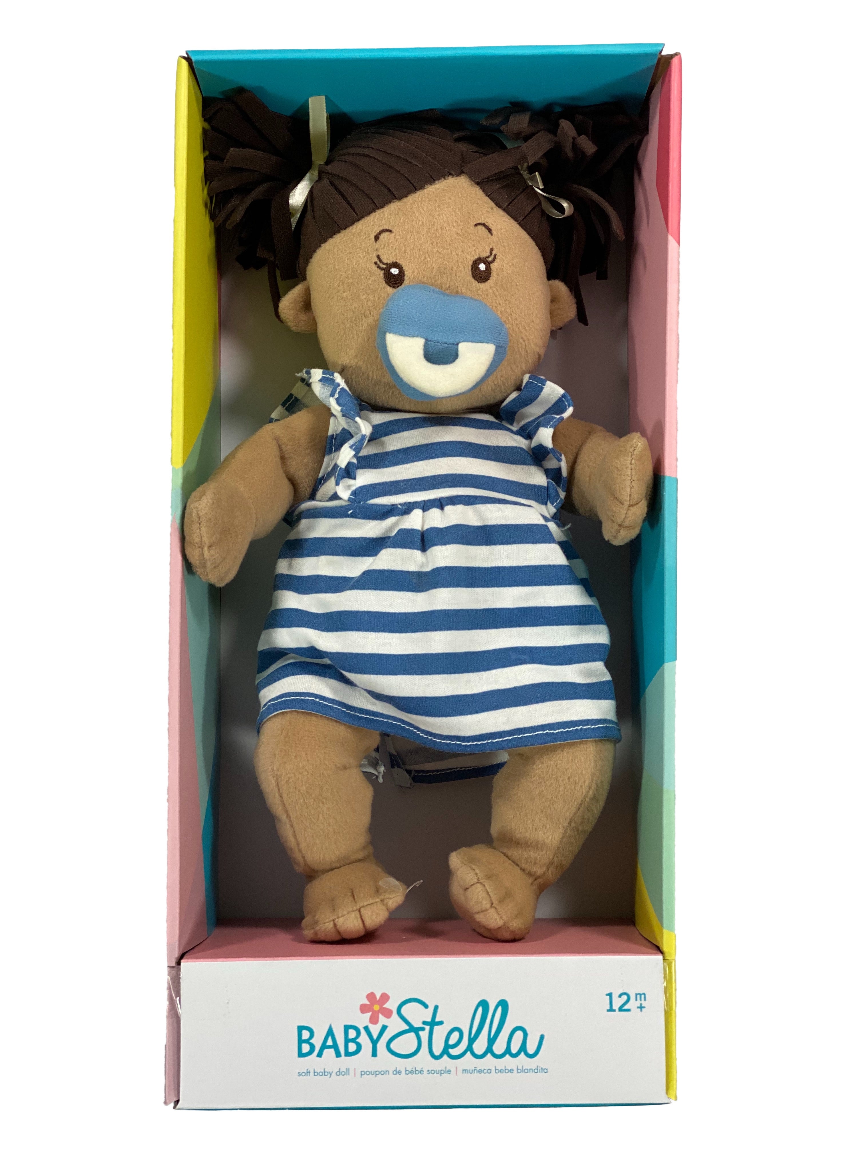 Baby Stella Doll Beige With Brown Hair — Bird in Hand