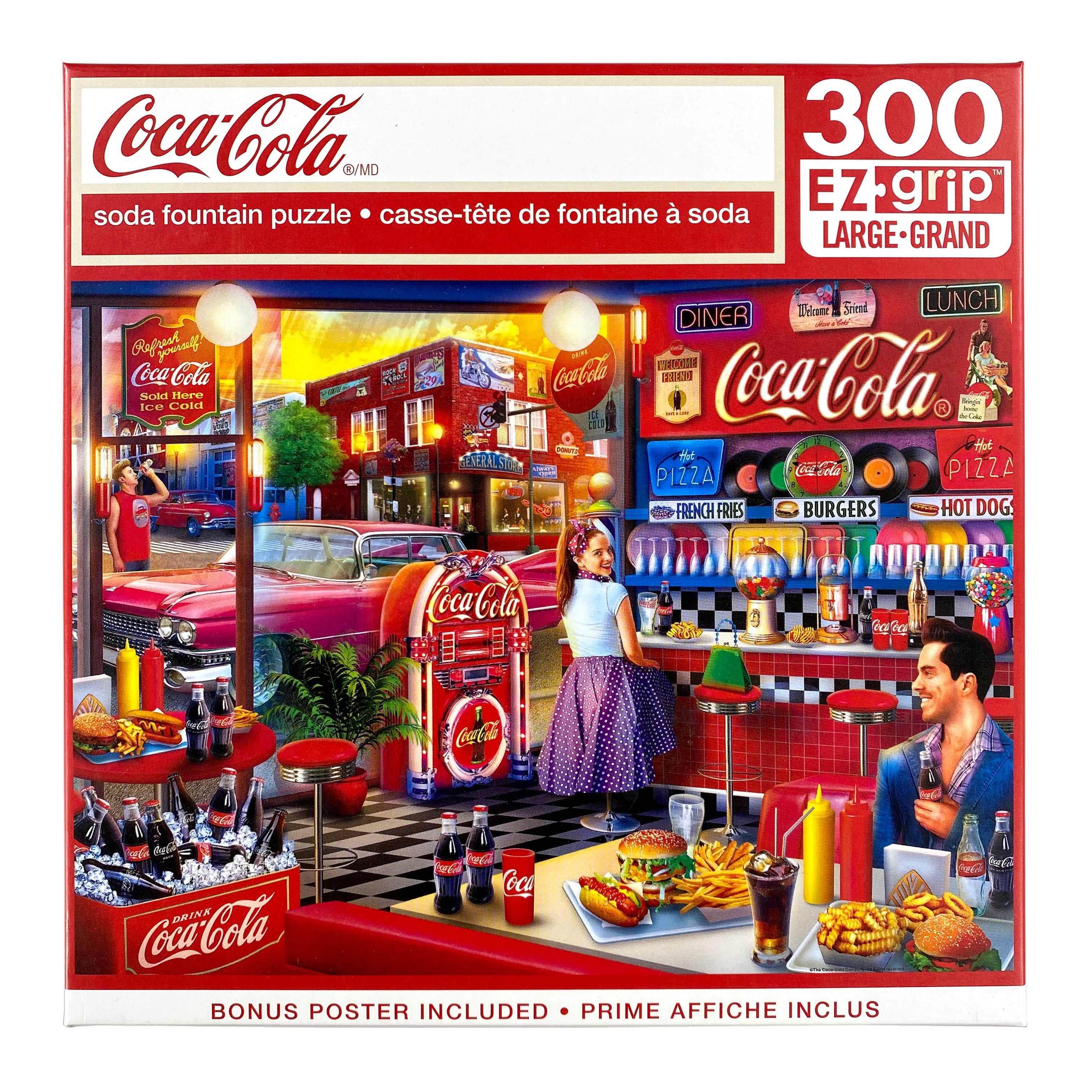 Coca-Cola - Soda Fountain 300 Piece Puzzle