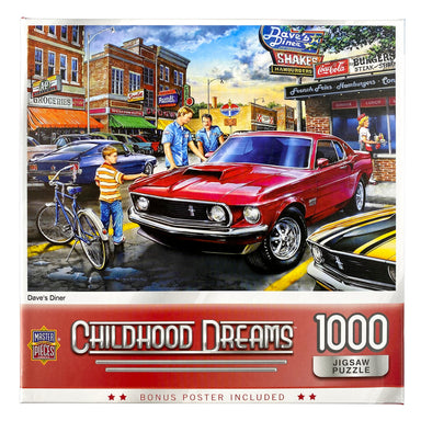 Daves Diner 1000 Piece Childhood Dreams Puzzle    