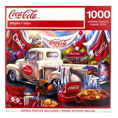 Tailgate Coca Cola 1000 Piece Puzzle    