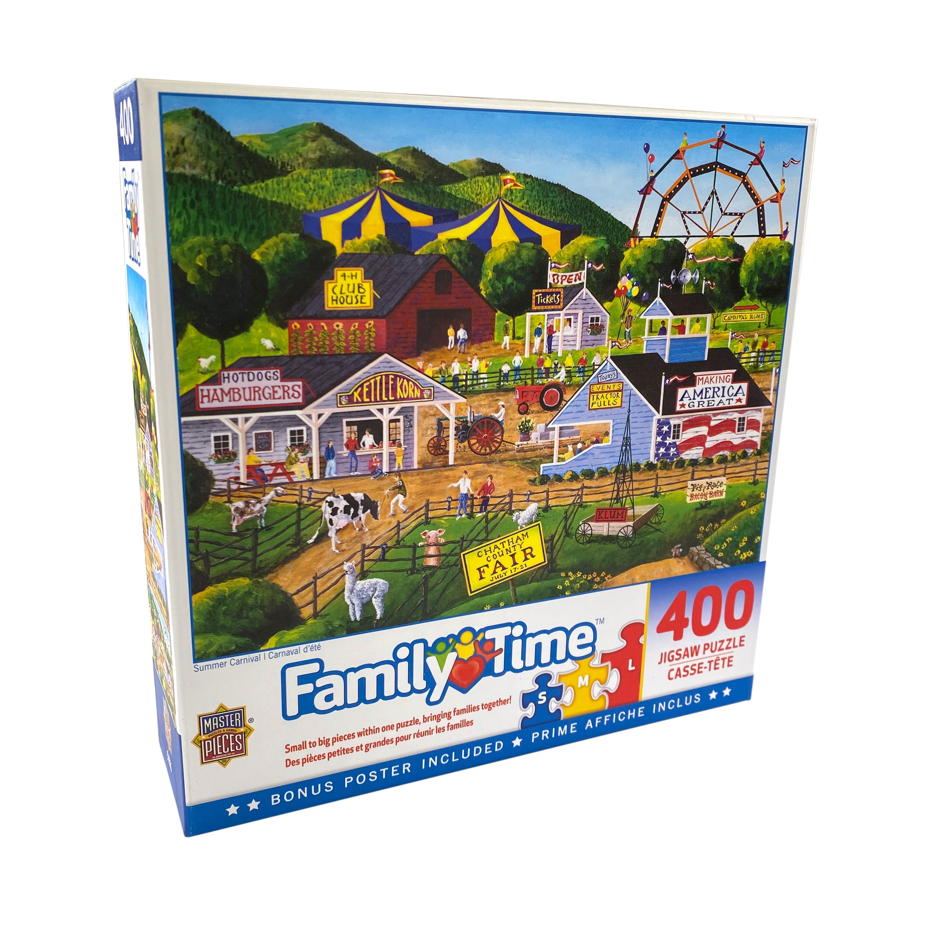 Summer Carnival 400 Piece Family Time Puzzle    