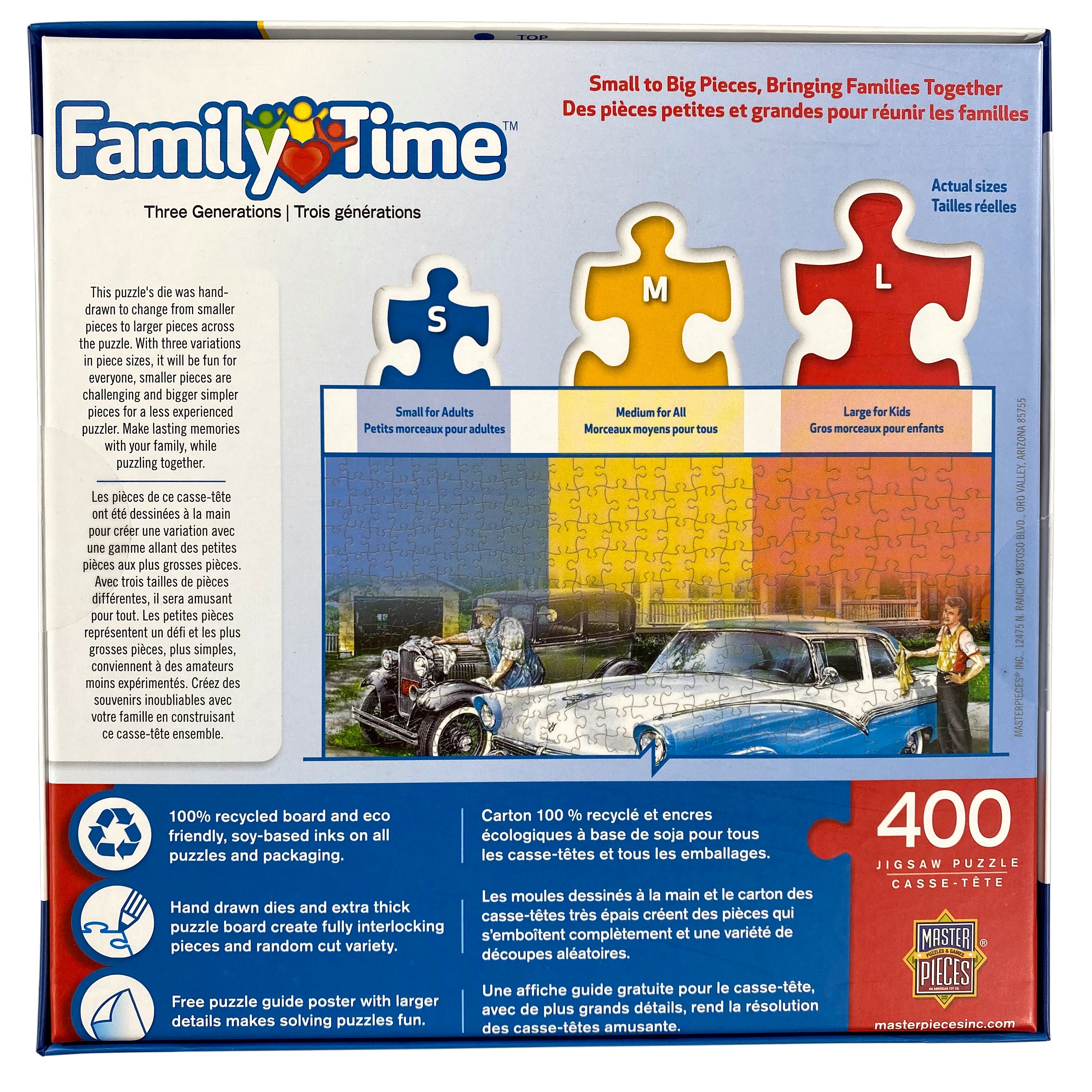 Three Generations 400 Piece Family Time Puzzle    