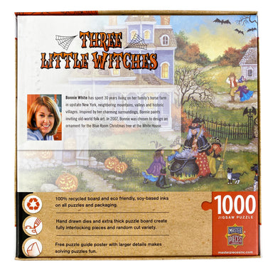 Three Little Witches 1000 Piece Puzzle    