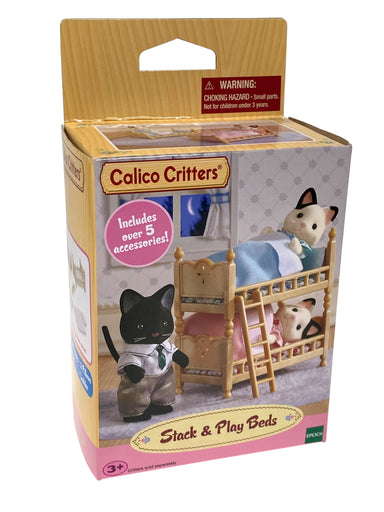 Calico Critters Stack and Play Beds (Bunk Beds)    