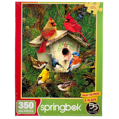 Feathered Retreat 350 Piece Large Format Puzzle    