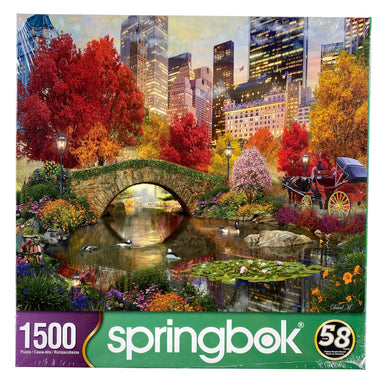 Central Park Paradise 1500 Piece Puzzle    