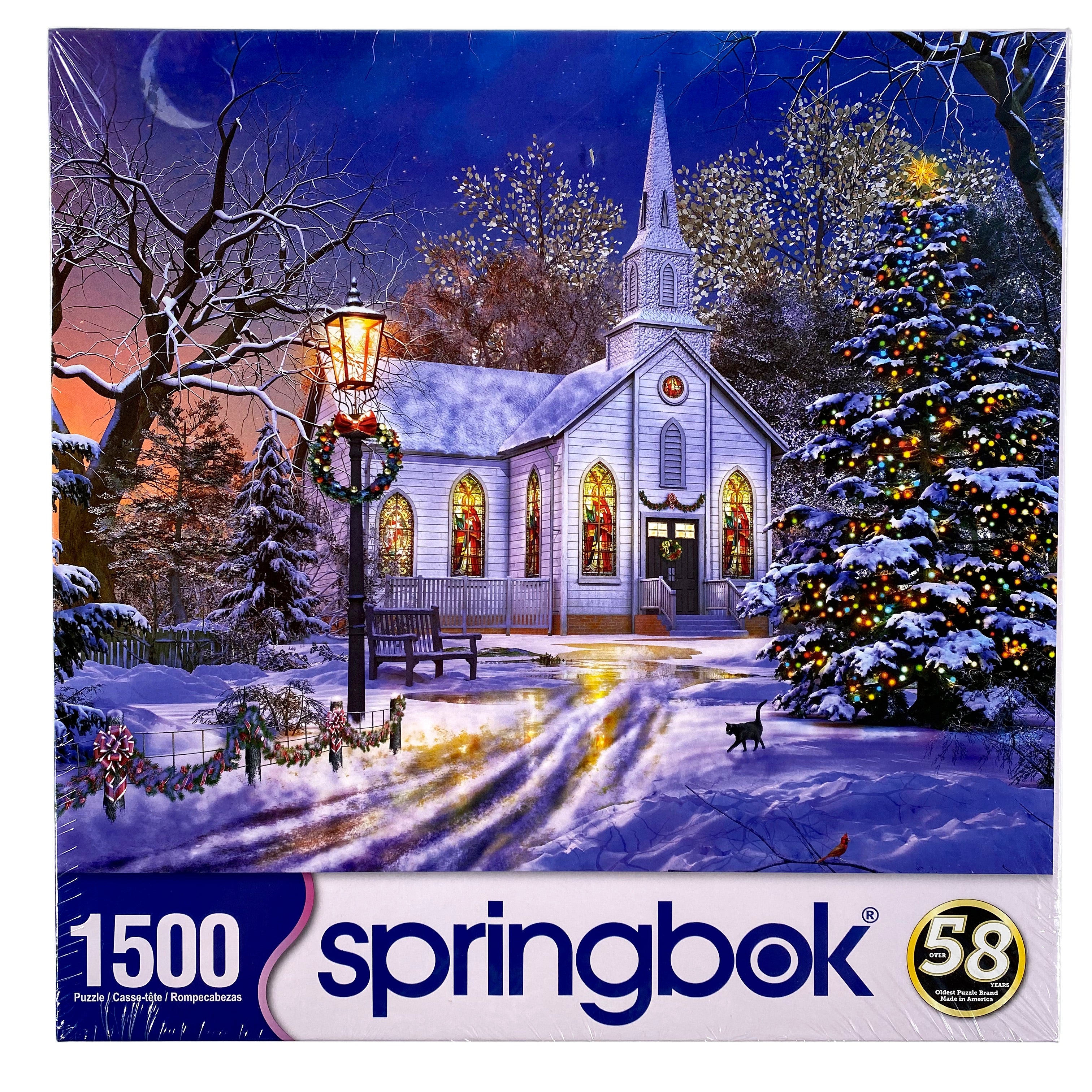Winters Evening 1500 Piece Puzzle    