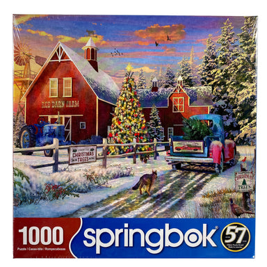 Springbok's 1000 Piece Jigsaw Puzzle Christmas Village - Made in USA