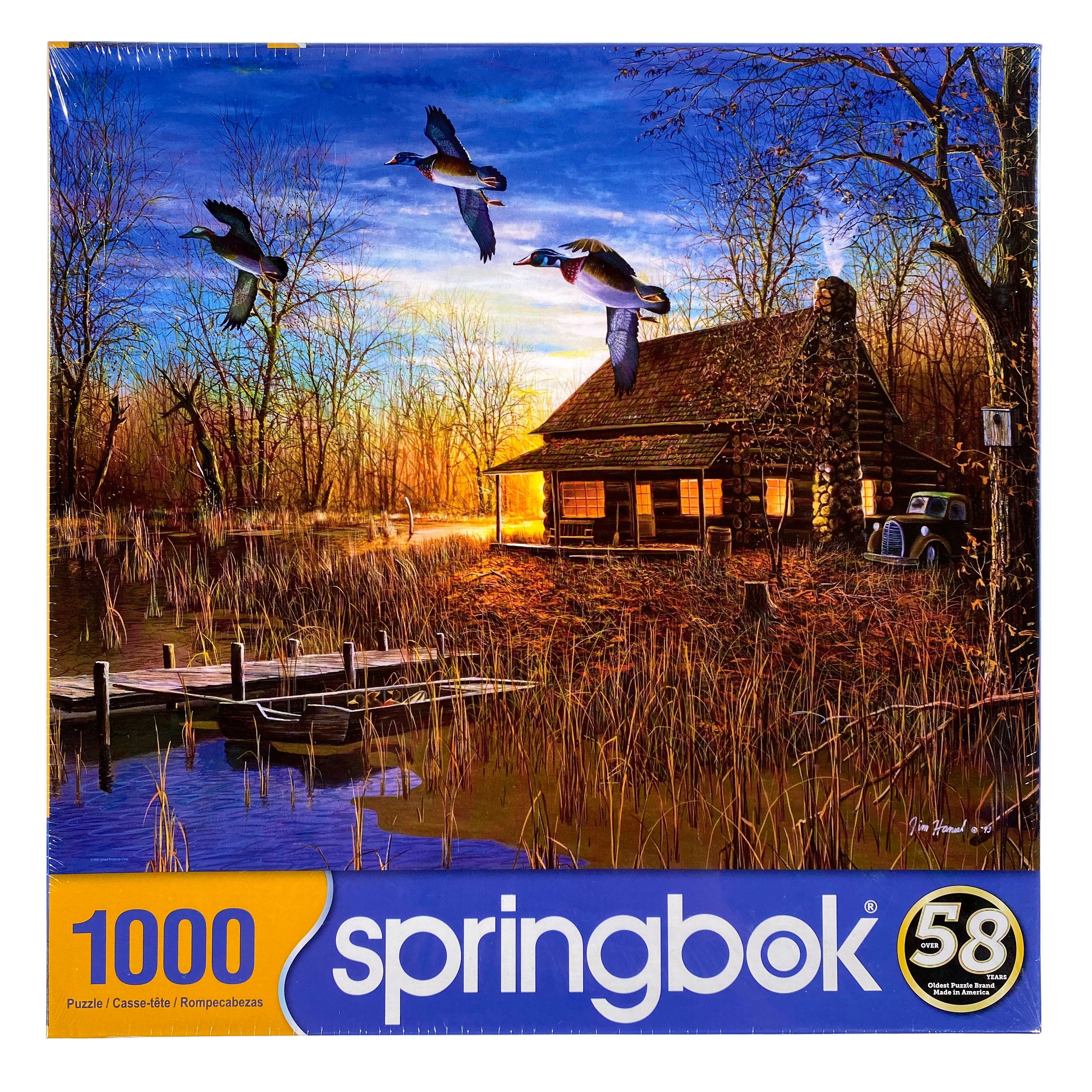 Duck Lodge 1000 Piece Puzzle    
