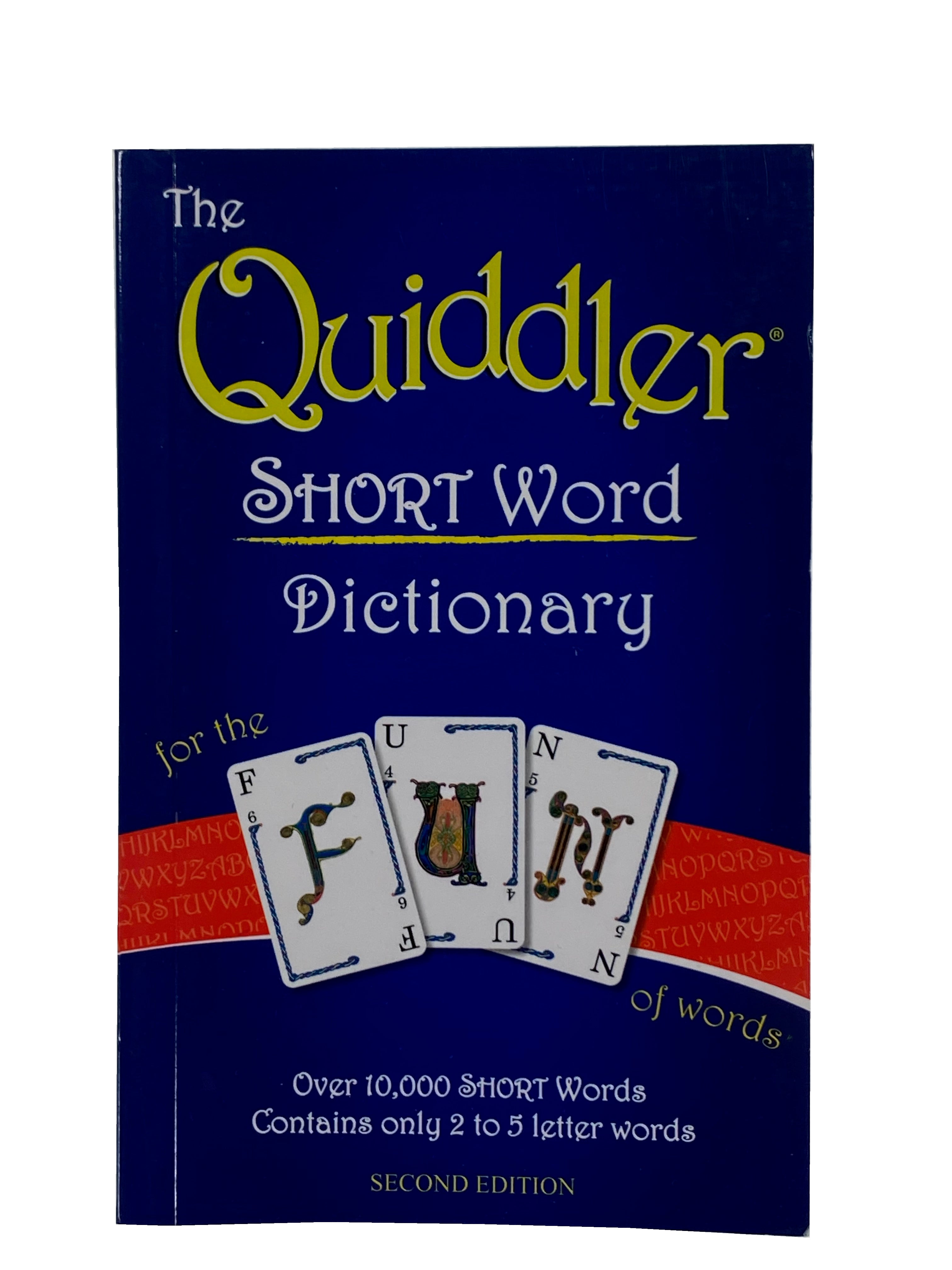 Quiddler Letters Quiddler Dictionary — Bird in Hand