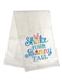 Shake Your Bunny Tail - Waffle Weave Kitchen Towel    